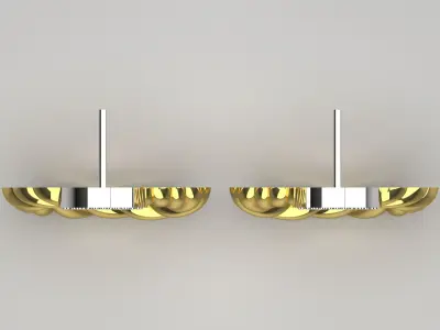 woman jewelry earring je0058 3D print model