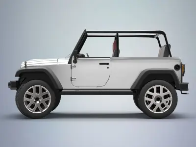 Off-road Jeep 3D model
