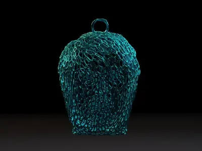 Captain America Christmas tree decoration 3D print model