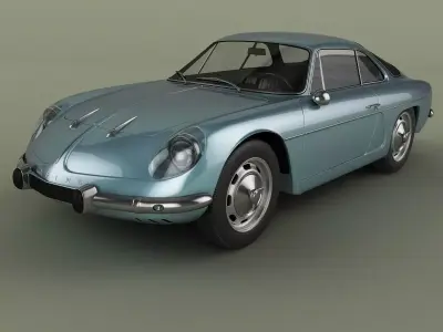 Renault Alpine A110 1100 3D model
