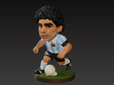 Maradona Mini Fut Series 3D print model
