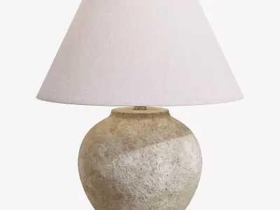 Zara Antique Table lamp 3D model