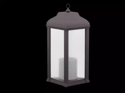 Christmas Lantern Low-poly 3D model buy
