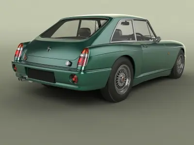 MG RV8 GT Coupe 3D model