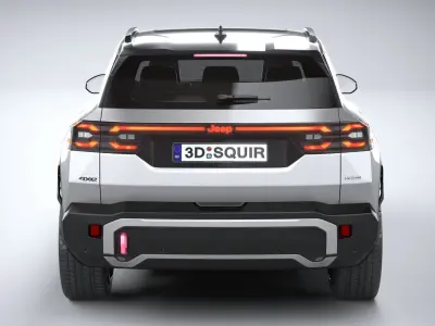 Jeep Compass Overland 2026 3D model