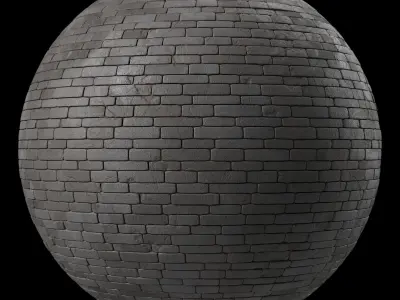 Brick Wall Materials 88- Brick Tiles By Sbsar - Pbr 4k Seamless Texture