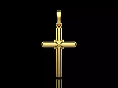 Cylindrical cross model 522 3D print model