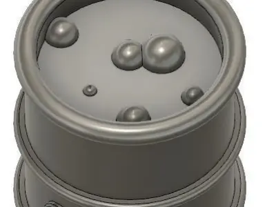 Sci Fi Scatter Terrain Free 3D print model