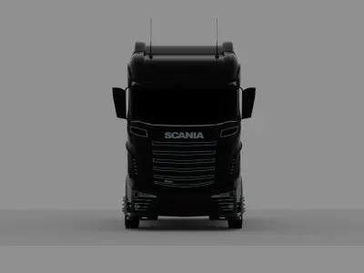 scania sr 1000 3D model