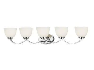 Cardiff 5 - Light Dimmable Vanity Light Free 3D model