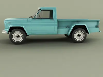Jeep Gladiator Thriftside SJ Pickup 3D model