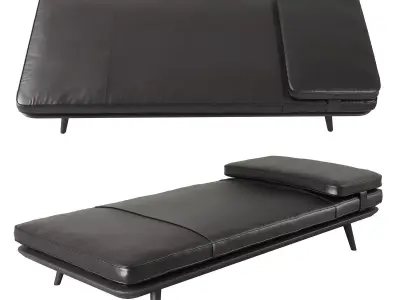 Spine daybed 3D model