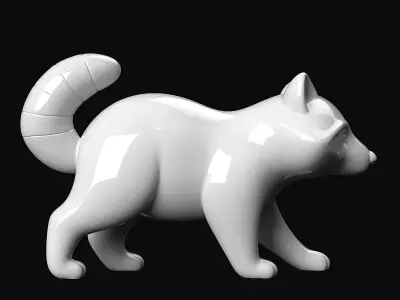 Raccoon 3D print model