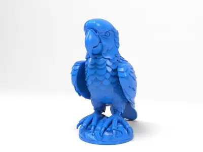 Parrot Figurine 3D print model