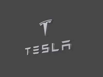 Tesla Logo 3D model