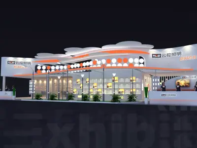 Exhibition - Area - 24X12-3DMAX2010-015 3D model