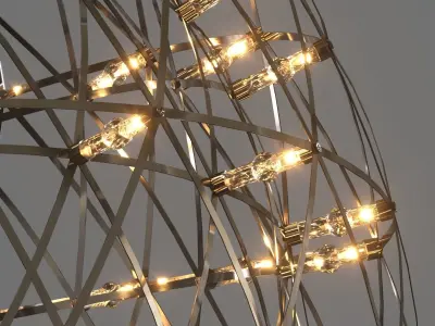 Moooi Raimond dome 79 lamp 3D model