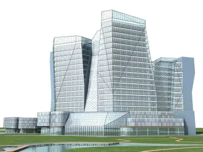 Building  93 3D model