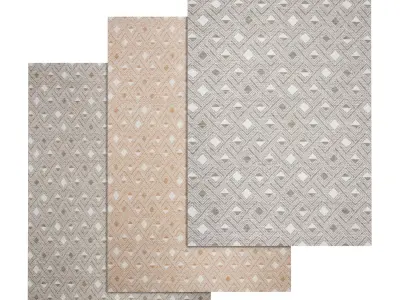 Rug Set 276 3D model