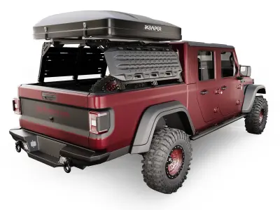 jeep gladiator custom 3D model