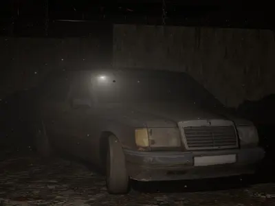 Abandoned Garage 3D model