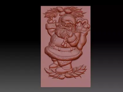 Santa  3D print model