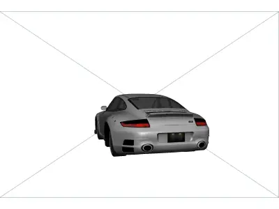 RUF RGT Upgrade Low-poly 3D model