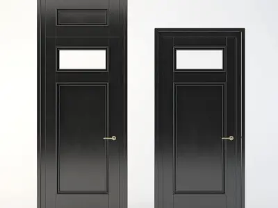 Modern door 3D model