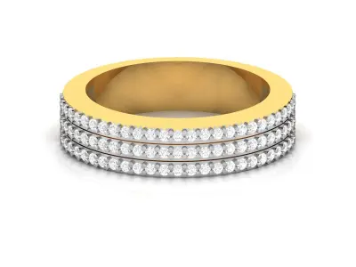 Diamond Ring For Women 3d Print Model 3D print model order