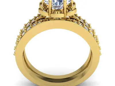 Aarna Luxury Design Ring 07 3D print model