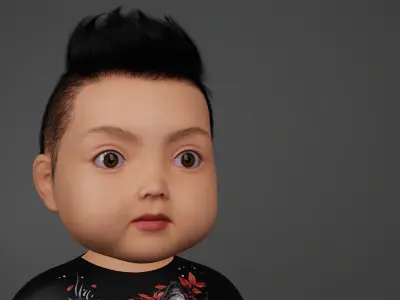 Boss Baby 3D model
