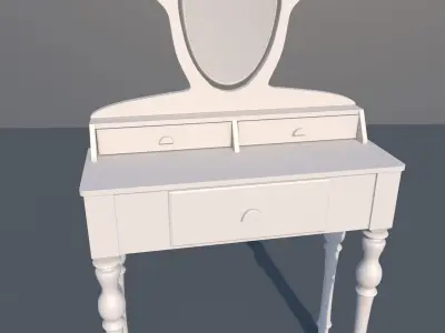 Dressing table 3D model