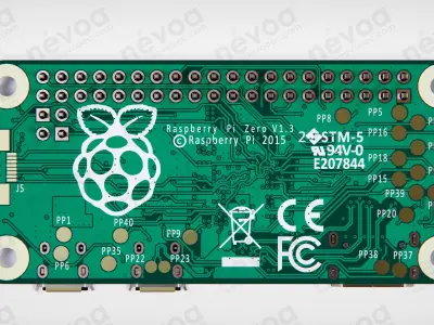 Single-board computers - Raspberry Pi Zero - Raspberry Pi 3D model