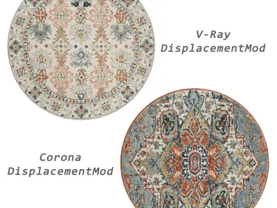 Rugs No 293 Low-poly 3D model