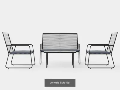 Collection of Sofa Set - 8 Models