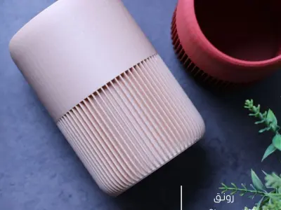 Lines Vase Set 3D print model