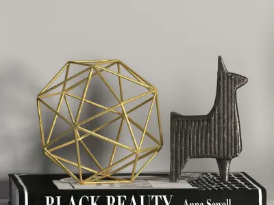 decorative set01 3D model