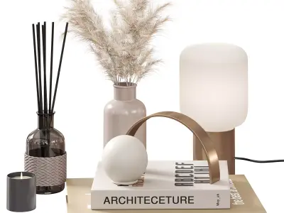Decor set  3D model