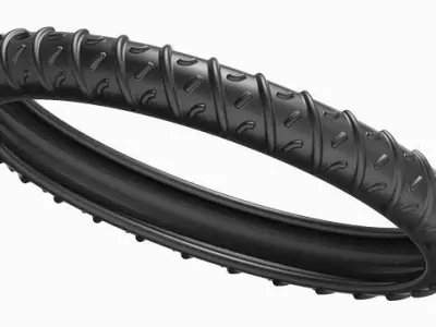 Innovative Bicycle Tyre 3D print model