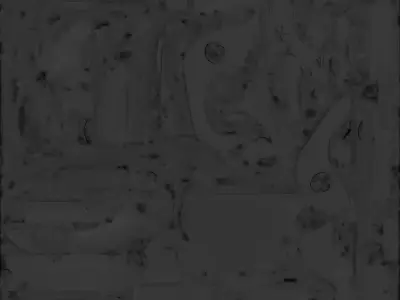 Ornate Santa Sleigh 3D Model Classic Christmas Vehicle Low-poly 3D model