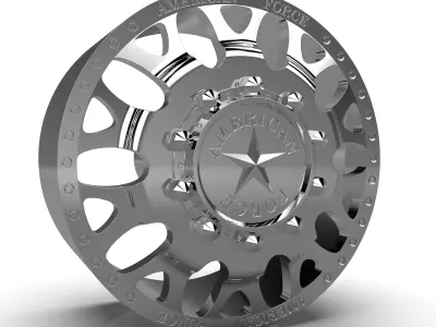 AMERICAN FORCE J01 PULSE DRW WHEEL 3D print model