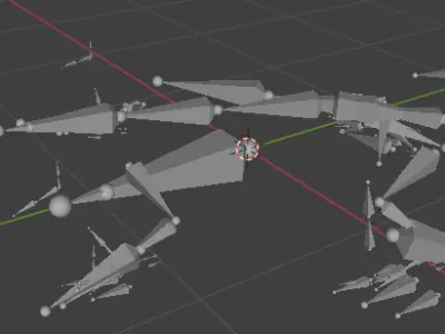 Realistic Crocodile - Alligator 3D model