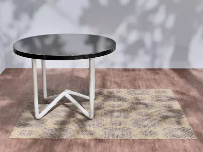 Round Table Low-poly 3D model purchase
