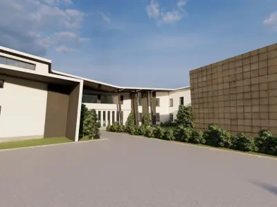 SCHOOL BUILDING 3D model 85
