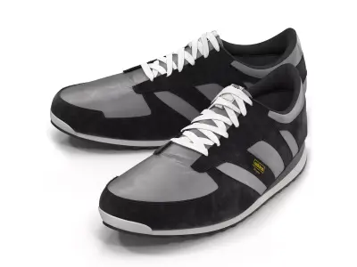 Running Shoes Adidas 3D model