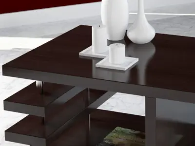 Table wayfair coffee 3D model