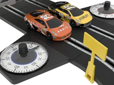 Turbo Racing 3D model