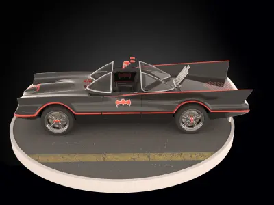 Batmobile 1966 3D model
