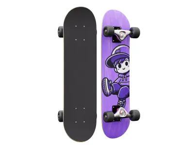 Skateboard 06 3D model