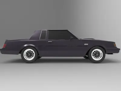 Buick Grand National 1987 3D model